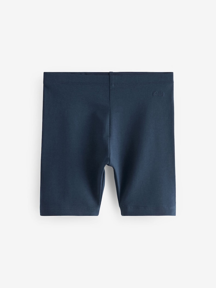 Clarks Indigo Blue School Jersey Cycling Shorts 3 Pack - Image 2 of 5