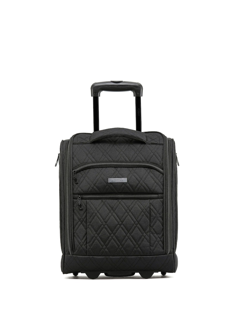 Flight Knight 45x36x20cm EasyJet Underseat Soft Case Cabin Carry On Suitcase Hand Mono Canvas  Luggage - Image 1 of 7