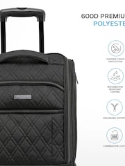 Flight Knight 45x36x20cm EasyJet Underseat Soft Case Cabin Carry On Suitcase Hand Mono Canvas  Luggage - Image 3 of 7