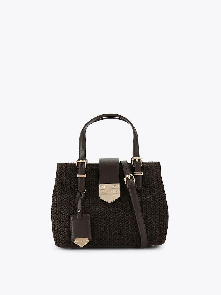 Carvela Brown Maria Mini Tote Bag - Image 1 of 4