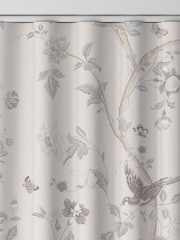 Laura Ashley Dove Grey Summer Palace Made to Measure 100% Cotton Curtains - Image 8 of 8