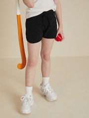 Black Jersey Shorts (3-16yrs) - Image 1 of 8