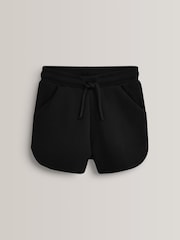 Black Jersey Shorts (3-16yrs) - Image 6 of 8