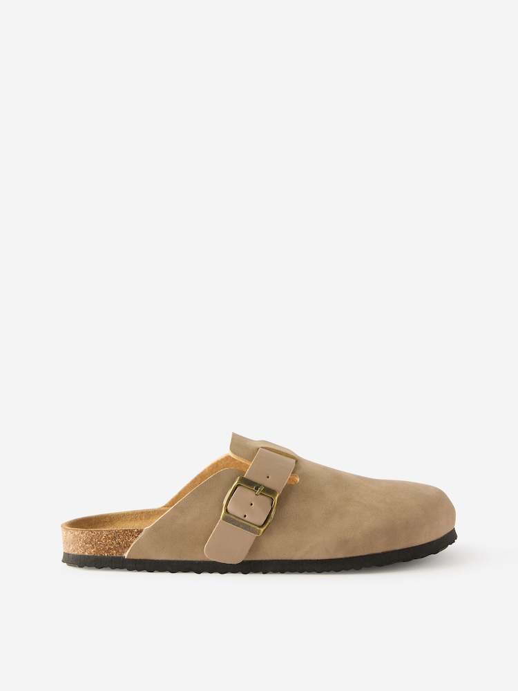 Cotton On Brown Rex Buckle Clogs - Image 1 of 4 Cotton On Brown Rex Buckle Clogs - Image 1 of 4