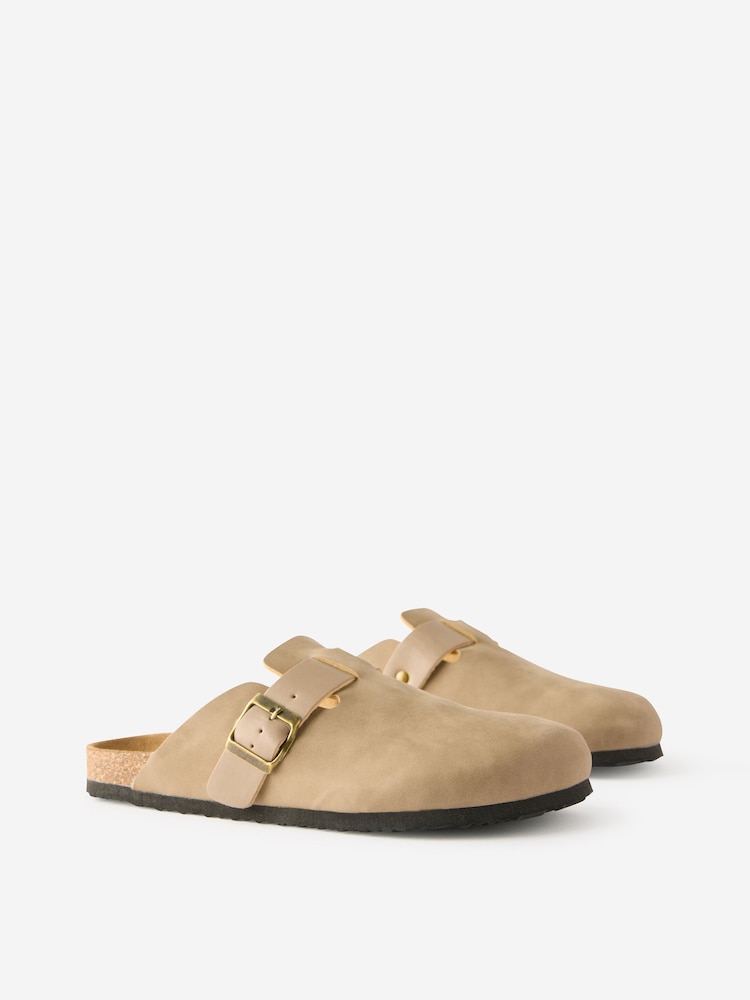 Cotton On Brown Rex Buckle Clogs - Image 2 of 4 Cotton On Brown Rex Buckle Clogs - Image 2 of 4