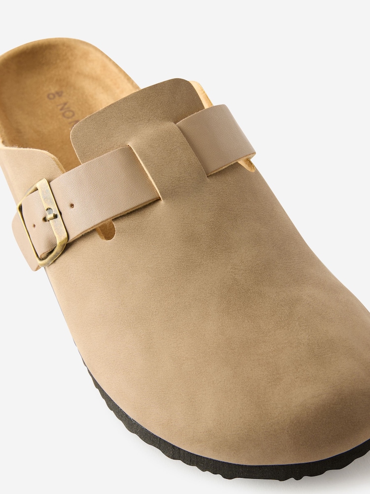 Cotton On Brown Rex Buckle Clogs - Image 4 of 4 Cotton On Brown Rex Buckle Clogs - Image 4 of 4