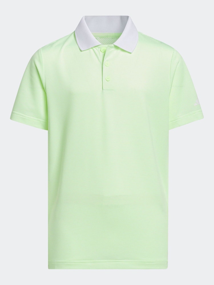 adidas Golf Striped Polo Shirt - Image 1 of 5