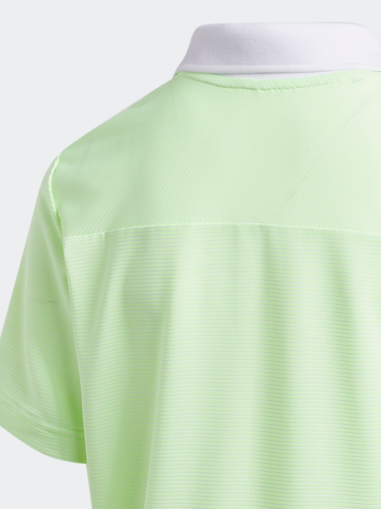 adidas Golf Striped Polo Shirt - Image 5 of 5