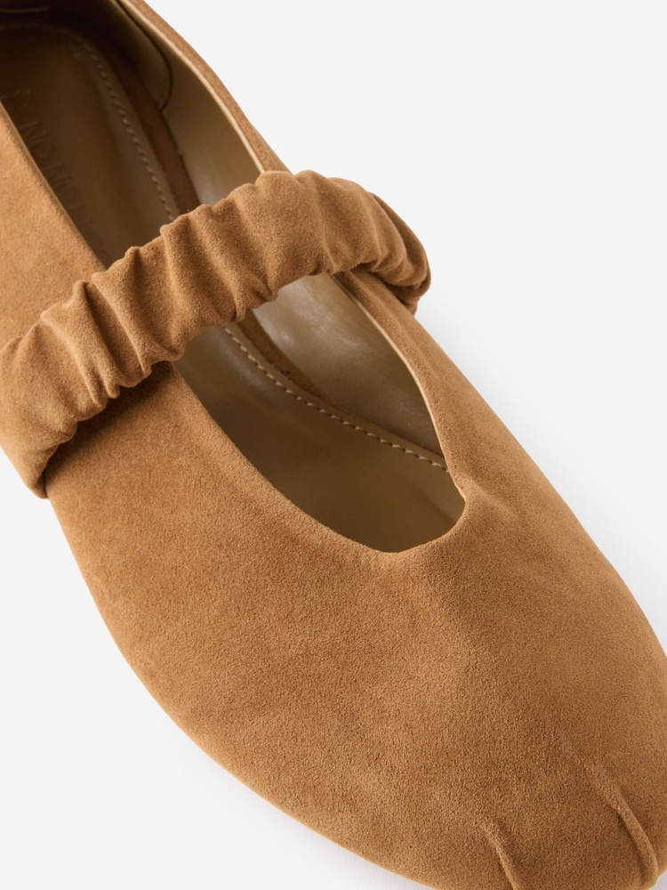 Cotton On Natural Brooklyn Mary Jane Ballet Shoes - Image 4 of 4 Cotton On Natural Brooklyn Mary Jane Ballet Shoes - Image 4 of 4