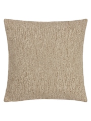 HÖEM Natural Tiona Square Woven Jacquard Cushion - Image 2 of 5