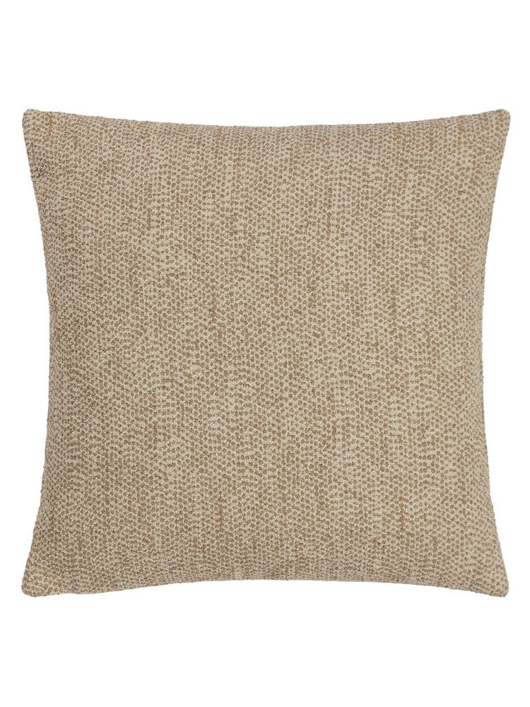 HÖEM Natural Tiona Square Woven Jacquard Cushion - Image 2 of 5