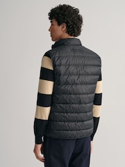 GANT Black Light Weight Down Gilet - Image 2 of 5