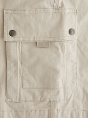 Stone Belted Cargo Shorts - Image 9 of 9