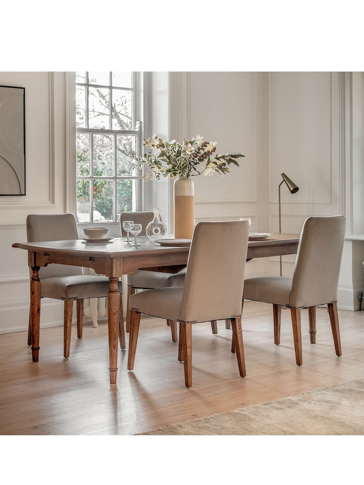 Gallery Home Natural Kami Extending Dining Table - Image 2 of 7