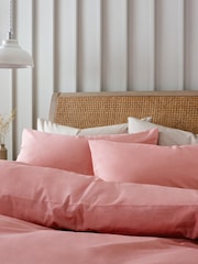 Set of 2 Pink Rose Cotton Rich Pillowcases - Image 1 of 1