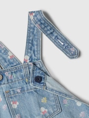 Gap Kurze Denim-Latzhose mit Minnie Mouse von Disney (6 Monate – 5 Jahre) - Bild 3 von 3