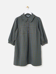 Oliver Bonas Checked Frill Collar Mini Dress - Изображение 1 6