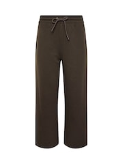 M&Co Brown Petite Wide Leg Joggers - Image 5 of 6