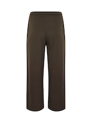 M&Co Brown Petite Wide Leg Joggers - Image 6 of 6