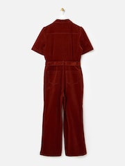 Oliver Bonas Вельветовий комбінезон на блискавці з коротким рукавом - Image 2 of 6