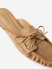 Cotton On Brown Taylor Loafer Mules - Image 4 of 4