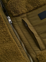 GANT Green Fleece Jacket - Image 4 of 5