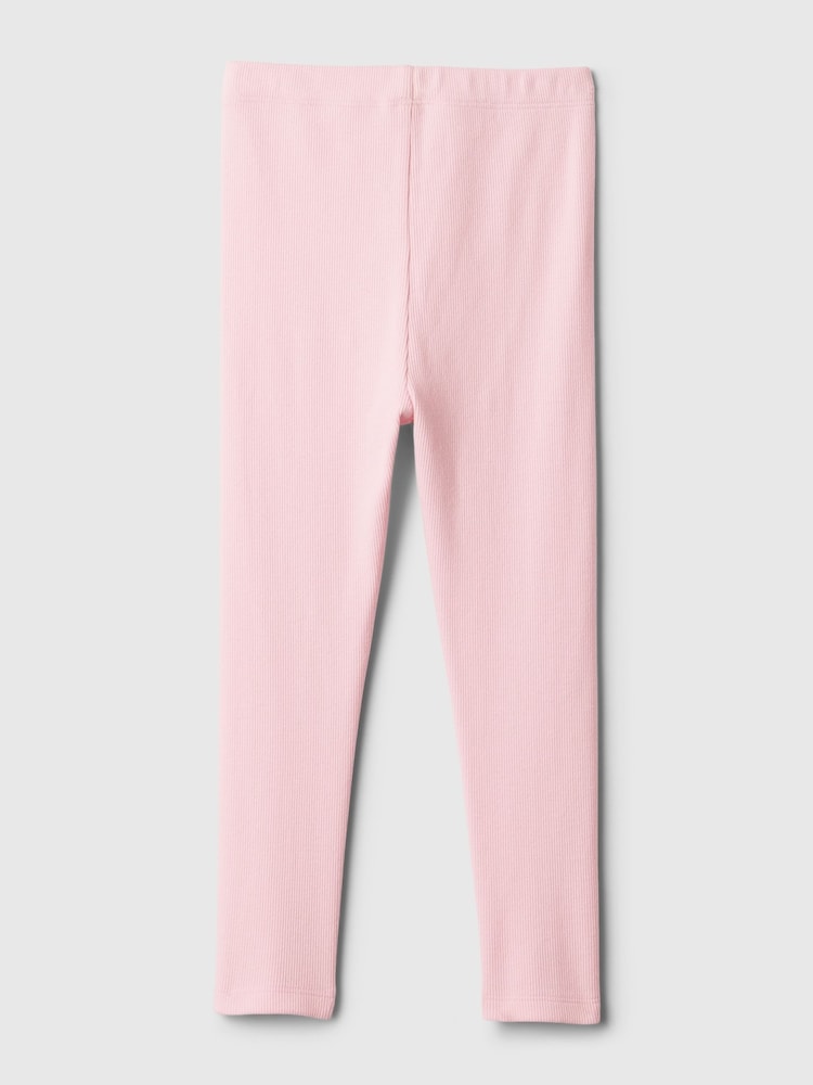 Gap Pink Knit Pull On Leggings (Newborn-5yrs) - Image 2 of 2