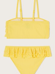 Monsoon Yellow Laser Cut Bikini Set - Image 2 of 3