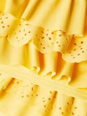 Monsoon Yellow Laser Cut Bikini Set - Image 3 of 3