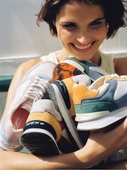 HOFF Bangkok Suede Trainers - Image 5 of 11