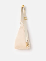 Oliver Bonas Cream Brooke Corduroy Belt Bag - Image 2 of 6