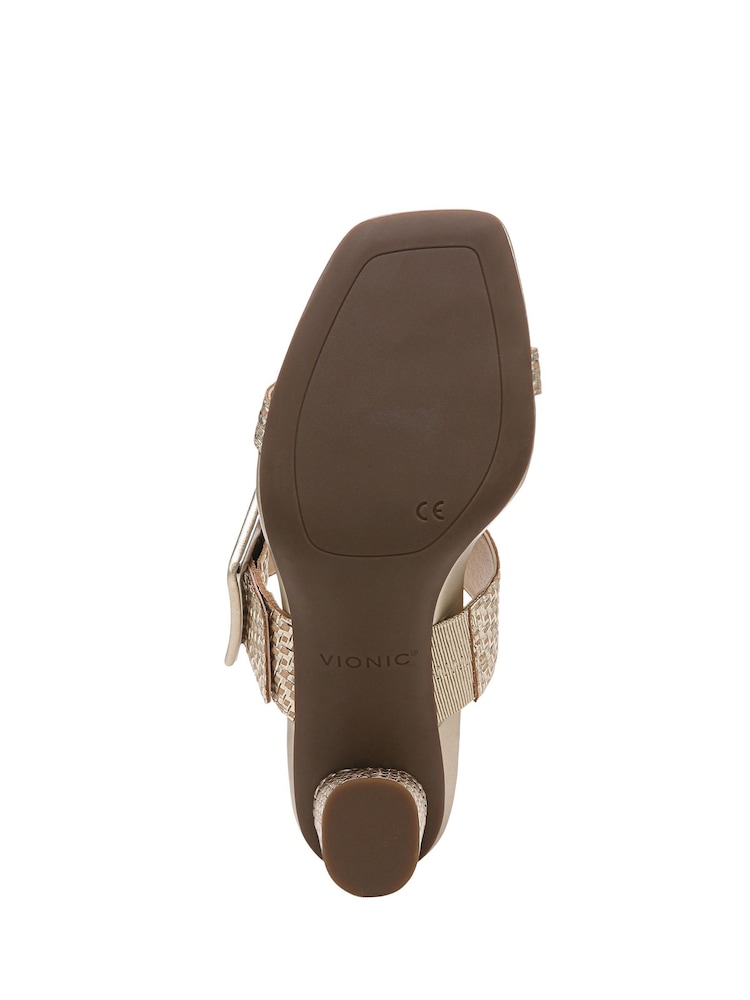 Vionic Suede Brookell Slides - Image 6 of 6 Vionic Suede Brookell Slides - Image 6 of 6