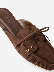 Cotton On Brown Taylor Loafer Mules - Image 4 of 4