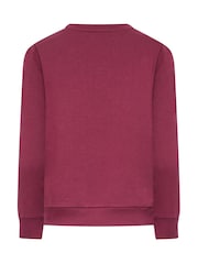 紅色 - M&Co Petite 鈕扣細節運動衫 - 圖片 6，共 6