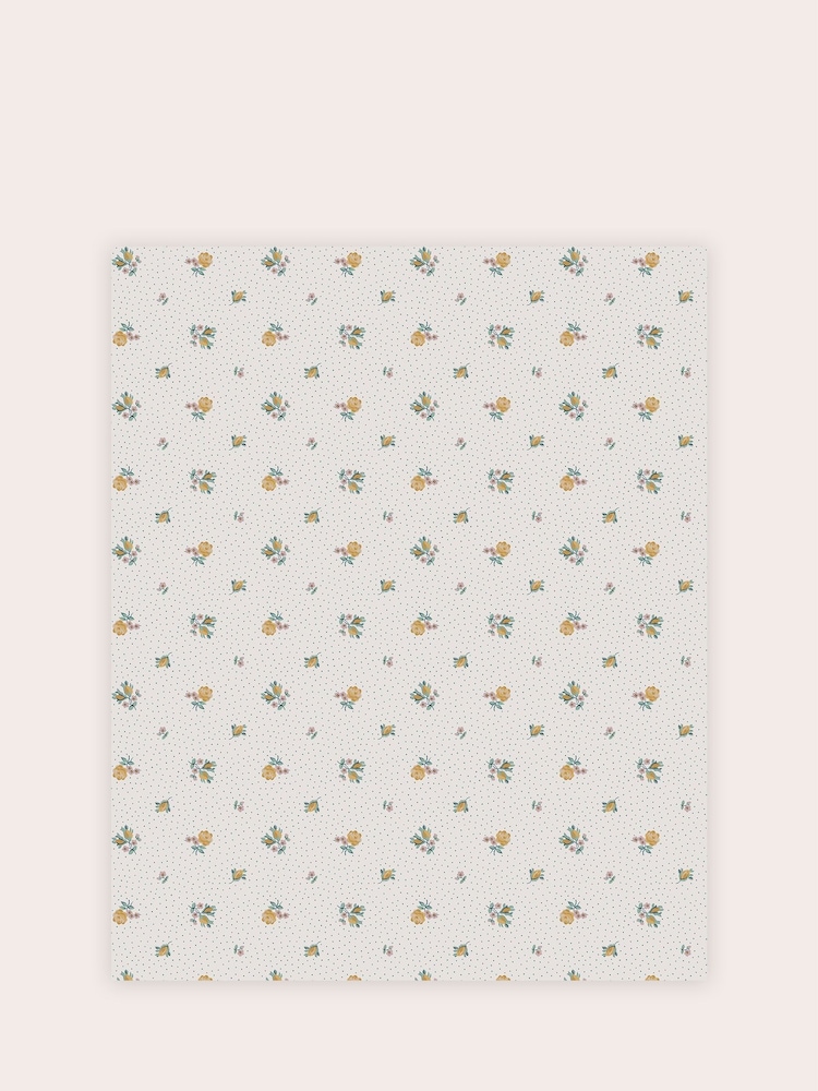 Laura Ashley Pale Ochre Yellow Claudia's Friend 10M Wallpaper - Image 2 of 4