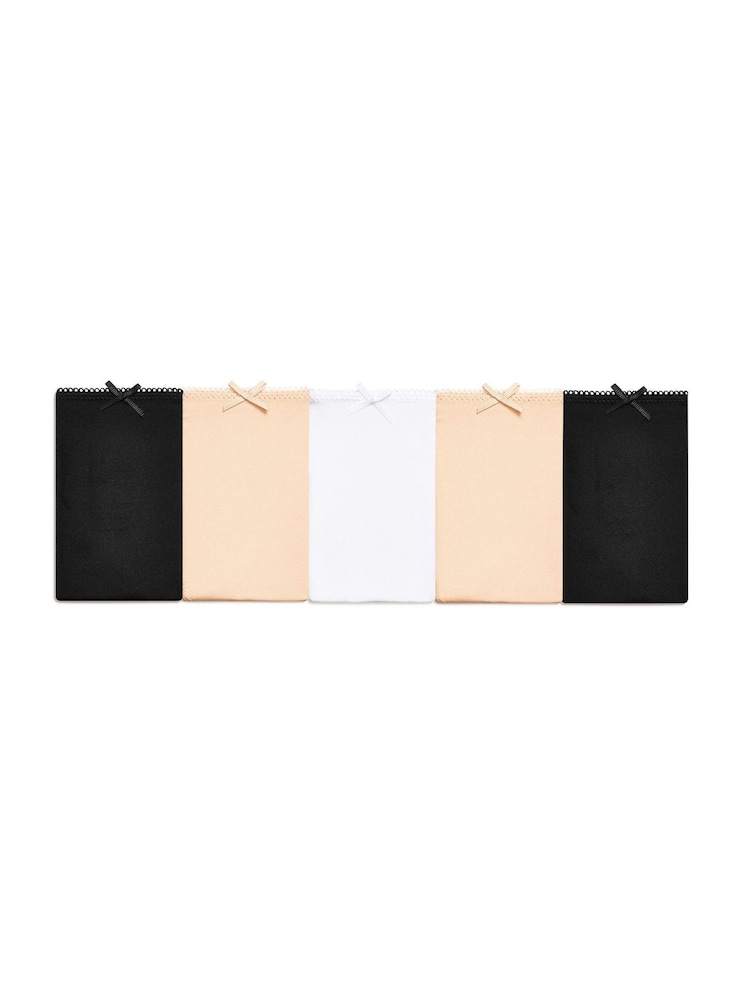 Couleur praline - Culotte en microfibre 5 Pack - Image 1 of 1