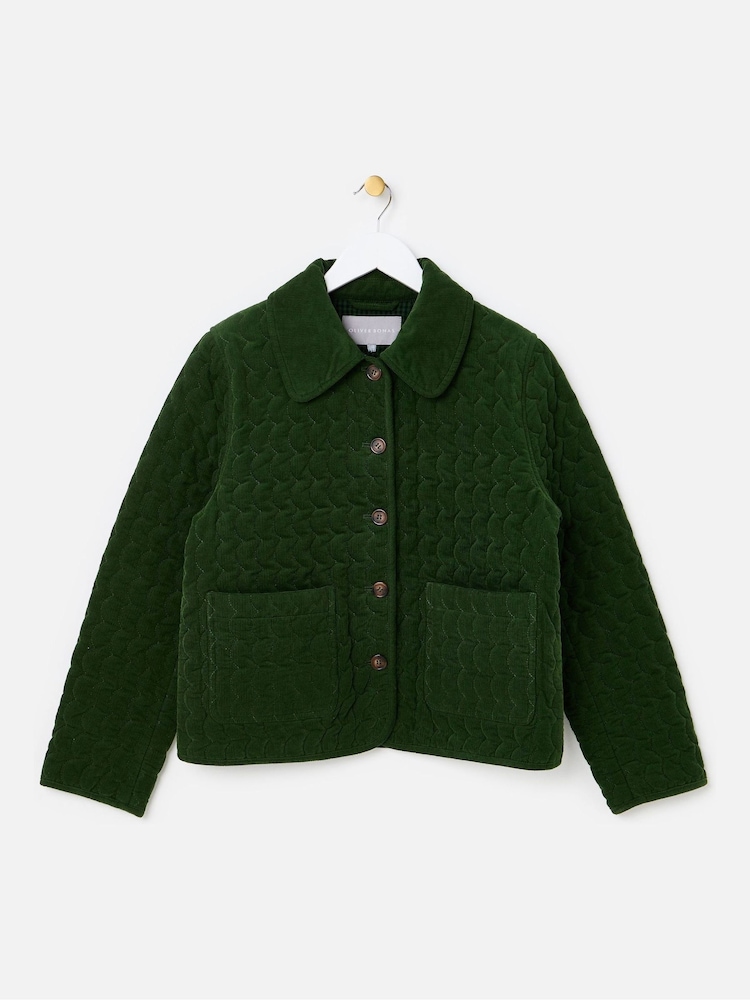 Oliver Bonas Cord-Steppjacke - Bild 1 von 6 Oliver Bonas Cord-Steppjacke - Bild 1 von 6