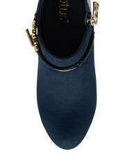 Lotus Navy Blue Zip-Up Shoes Boots - Image 4 of 4