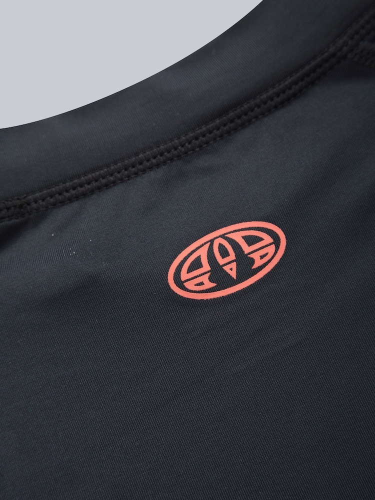 Animal Black Mens Logo Sonny Rash Vest - Image 10 of 10