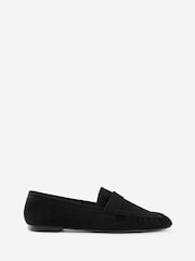 Cotton On Black Taylor Ruched Loafer - Image 1 of 4