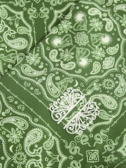 Bandana-Muster, Grün - Never Fully Dressed Sport-Leggings - Bild 3 von 5
