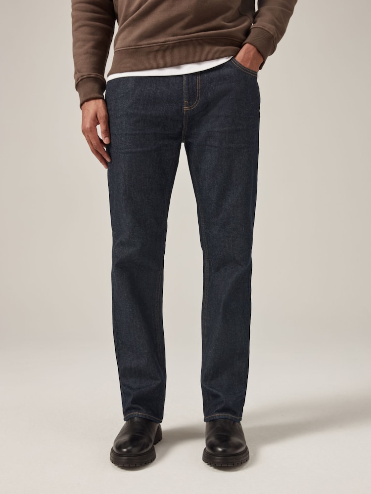 Dunkelblau - Authentic Jeans aus 100 % Baumwolle - Bild 1 von 11