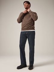 Dunkelblau - Authentic Jeans aus 100 % Baumwolle - Bild 2 von 11