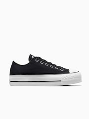 Negro/Blanco - Zapatillas de deporte con plataforma Platform Lift Chuck Ox de Converse - Imagen 5 de 11