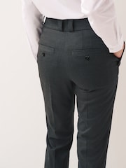 Grey Heavy Duty Tailored Slim Fit Trousers - Image 3 of 6