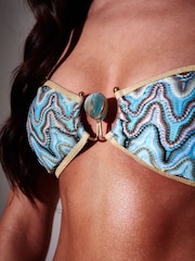Crochet Bandeau Bikini Set - Image 4 of 6