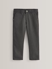 Grey Regular Waist School Jean Style Trousers (3-17yrs) - Image 1 of 7