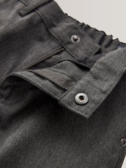 Grey Regular Waist School Jean Style Trousers (3-17yrs) - Image 4 of 7