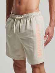 Superdry Nude Core Sport 17 Inch Swim Shorts - Image 1 of 5