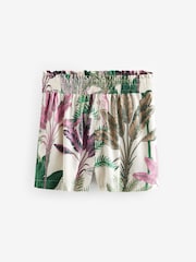 Green/Pink Button Through Short Set Pyjamas - Image 8 of 9